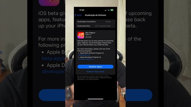 APPLE LANÇA IOS 17 BETA 4 (NOVAMENTE) смотреть онлайн