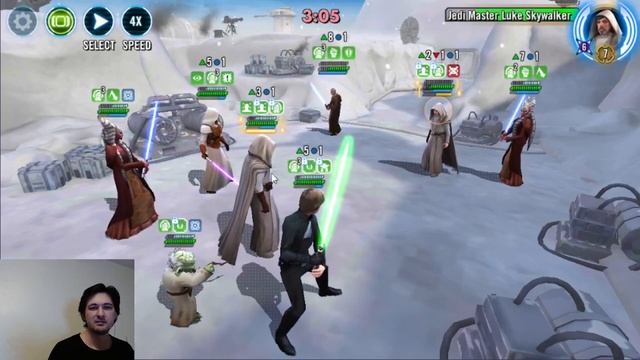 GAC 26.3.3 | 2v4 GL Match - Great Kid, Don't Get Cocky - Showboat A Bit and Pay for it | SWGOH смотреть онлайн