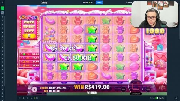 O NOVO *SUGAR RUSH 1000* É INSANO!