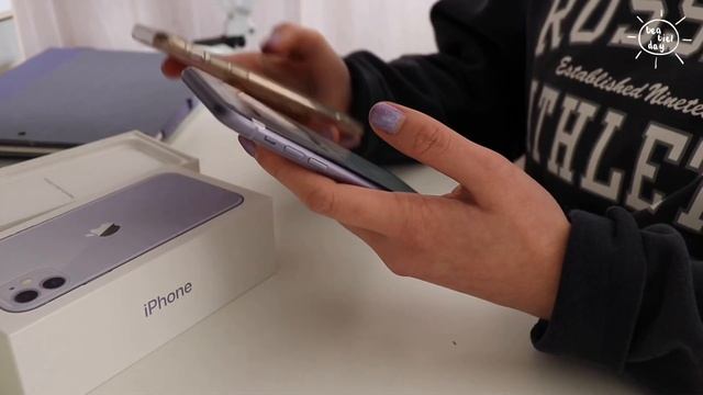 🍎 iPhone 11 Unboxing 💜 + iPhone X comparison смотреть онлайн