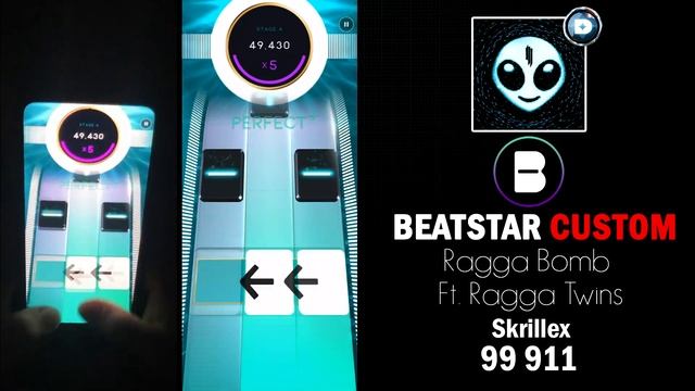 BeatStar | Custom Song by kefirnn: Skrillex - Ragga Bomb Ft. Ragga Twins | (EXTREME) смотреть онлайн