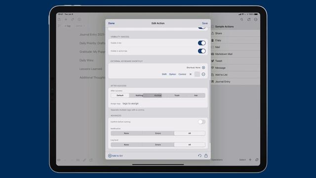 Building a Journal System in Drafts (feat. David Sparks) смотреть онлайн