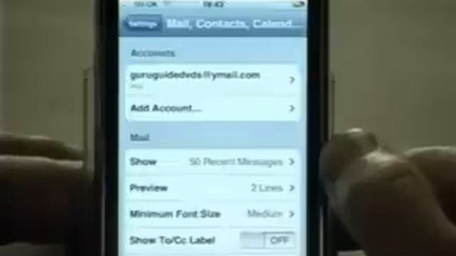 iPhone 3G Tips & Tricks - Setting up eMail смотреть онлайн