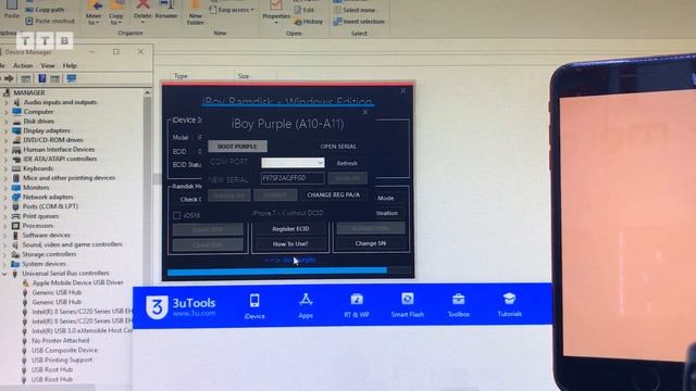 Bypass FREE | 8 Plus iOS 16.3.1 | 16.x.x | 1 Click Register ECID iBoy RAMDISK | #vienthyhG смотреть онлайн