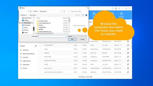 How to Transfer Music from PC to iPhone without iTunes смотреть онлайн