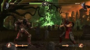 Mortal Kombat 9 (PS3) - Arcade Ladder: Ermac Playthrough Gameplay