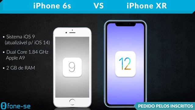 IPhone 6s Vs IPhone XR (Comparativo)