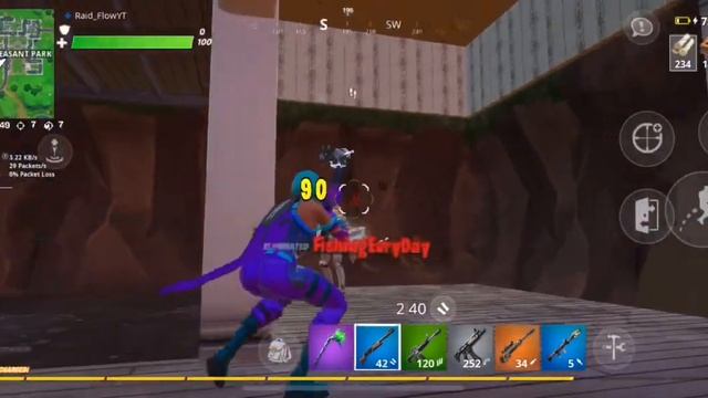 First time on IPhone XR- Fortnite Mobile IPhone XR 60FPS смотреть онлайн