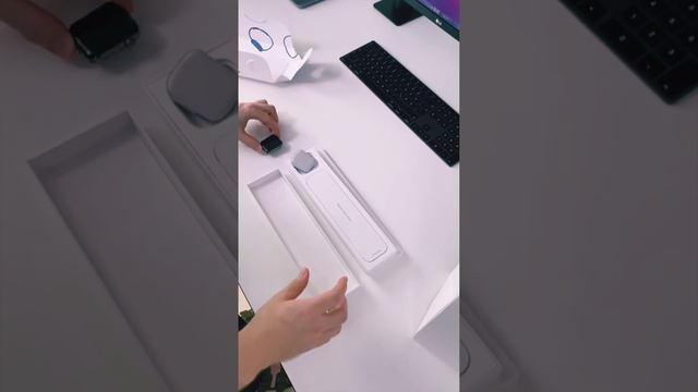 Unboxing Apple Watch Series 6 Graphite Stainless Steel Case with Milanese Loop | Apple Watch 6 смотреть онлайн