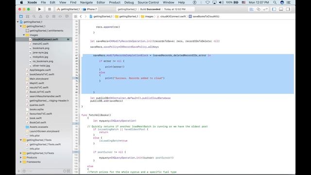 iOS Lesson 9 Introduction to CloudKit смотреть онлайн