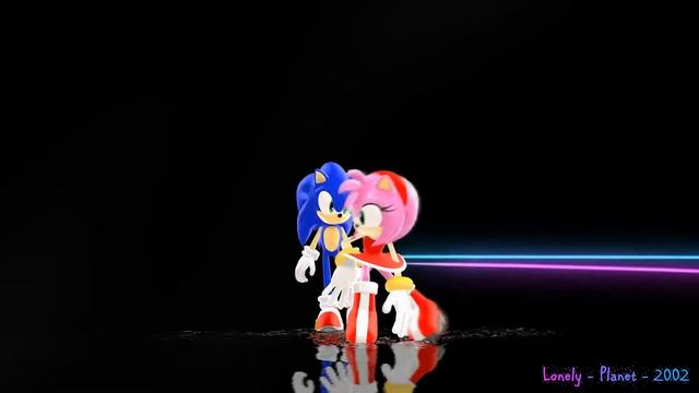 MMD - Sonic and Amy - Bad Apple смотреть онлайн