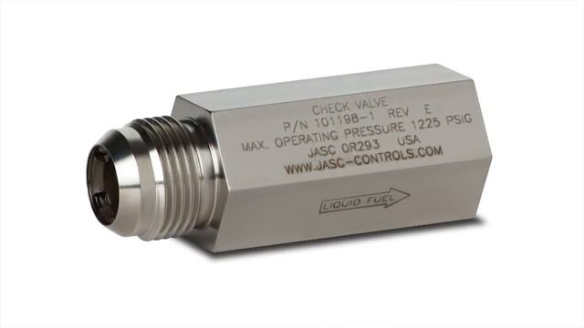 JASC Liquid Fuel Check Valve смотреть онлайн