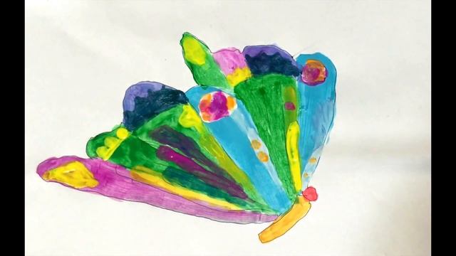 Paint BeautifulButterfly Like Eric Carle-very hungry caterpillar смотреть онлайн