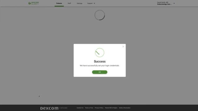 Dexcom CLARITY Clinic Setup смотреть онлайн