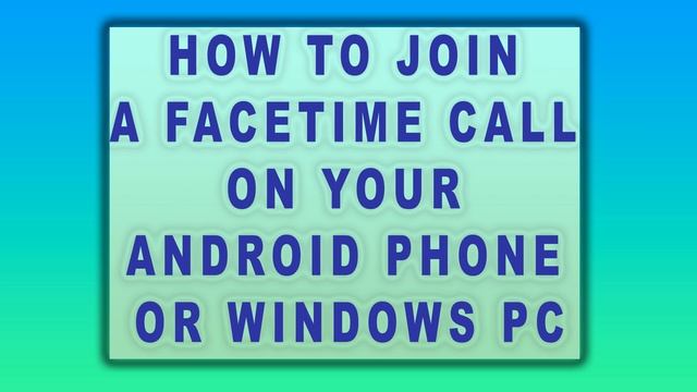 How to use Facetime calls on Android or PC #facetime #android #pc #windows11 #techtips #ios #howto смотреть онлайн