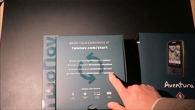 GPS Twonav Aventura 2018 unboxing by RocJumper смотреть онлайн