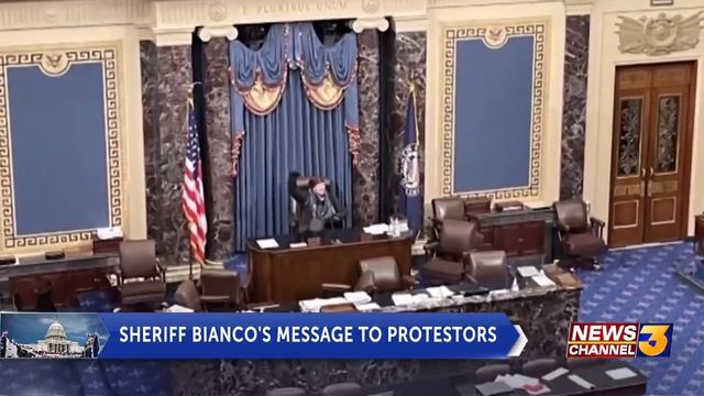 Sheriff Bianco on high alert for Inauguration Day protests; says violent rioters will be ... смотреть онлайн
