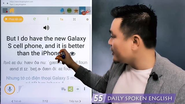 Daily Spoken English 55: Khen ngợi một món đồ công nghệ - Tiếng Anh đàm thoại - Thắng Phạm смотреть онлайн