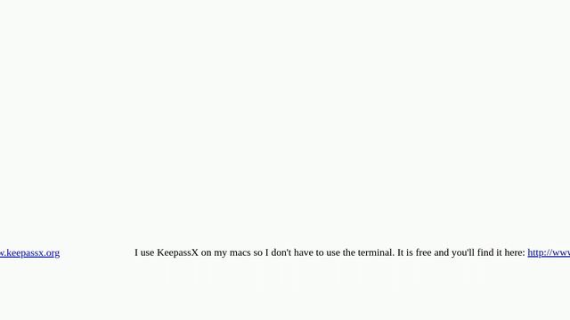 Install and open KeePass on Mac OS X смотреть онлайн