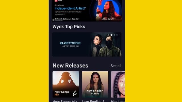 Wynk Music app || Equalizer Adjust Audio Setting in Mobile смотреть онлайн
