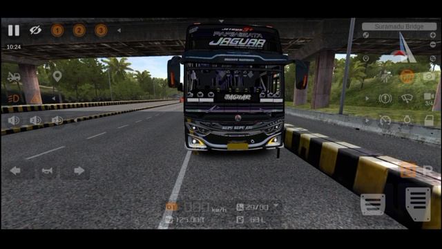Mod Bussid Terbaru!! JB3++ Spesial Kupu Kupu Ayu JAGUAR Full Aksesoris Full Strobo Real Sound ETS2