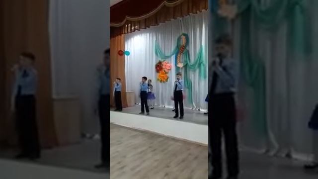 Песенка для мам, Дружбинская школа г.Костанай