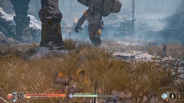 2 BILLION STRENGTH KRATOS God Of War 2018 NG DELETING BOSSES  DAUDI KAUPMADR GMGOW PC HD