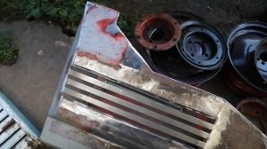 Минитрактор кмз-012. капитальный ремонт. Квест с капотом, и так мелочевка...