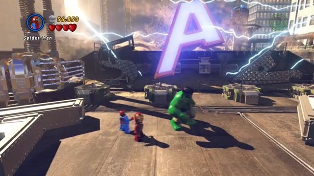 Lego Marvel Super Heroes -- Gameplay (PS3)