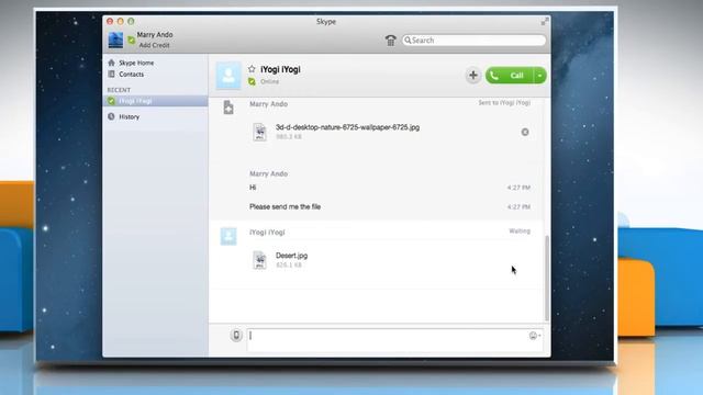 How to receive files in Skype® on Mac смотреть онлайн