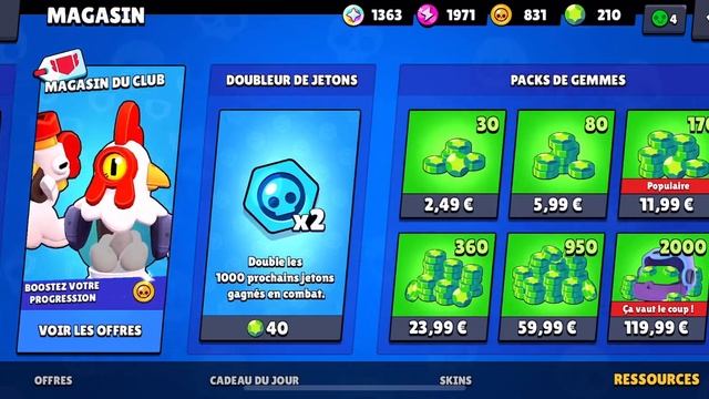 GLITCH BRAWL STARS AVOIR DES GEMMES EN ILLIMITÉ ! смотреть онлайн