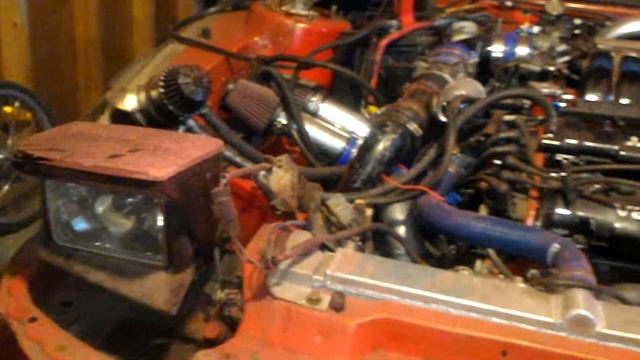 First start, on my rebuilt 19T turbo dodge stealth RT/TT 3000gt vr4 смотреть онлайн