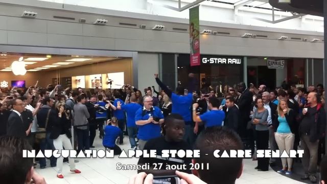 Ouverture Apple Store - Carré Sénart (27 août 2011) смотреть онлайн