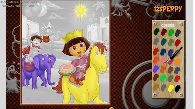 DORA the Explorer and Diego ✨✨✨Coloring Pages 🎨😃 💖 Даша Путешественница и Диего 🎨🎨🎨Раскраска 💖😃💖🎁🎁🎁 смотреть онлайн