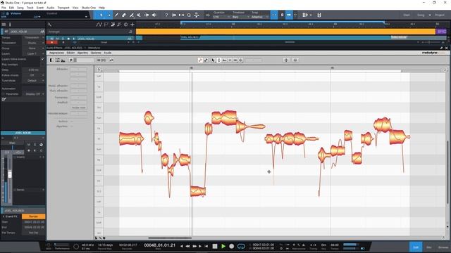 Editando voces con Melodyne (afinacion y tempo) смотреть онлайн