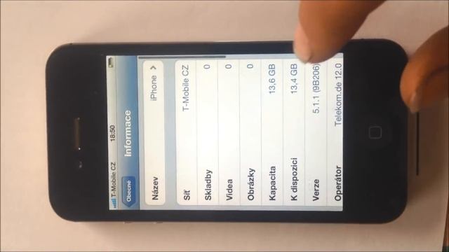 unlock iPhone 4S R-SIM V 5 CZ T-mobile смотреть онлайн