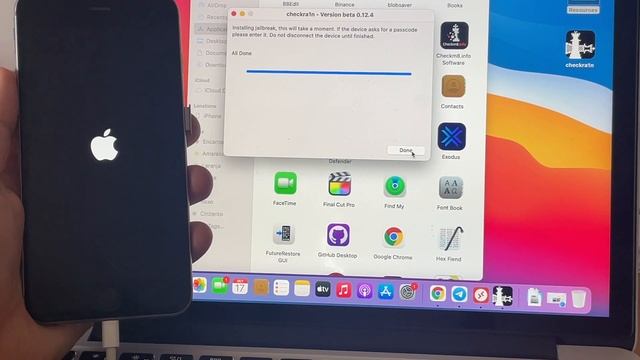 iCloud Bypass MEID iPhone 6, 6s plus iOS14.8 with calls checkm8info promocode смотреть онлайн