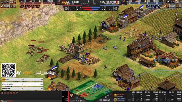TATOH VS HEARTT GRAN FINAL QL HIDDEN CUP 5 AGE OF EMPIRES 2 смотреть онлайн