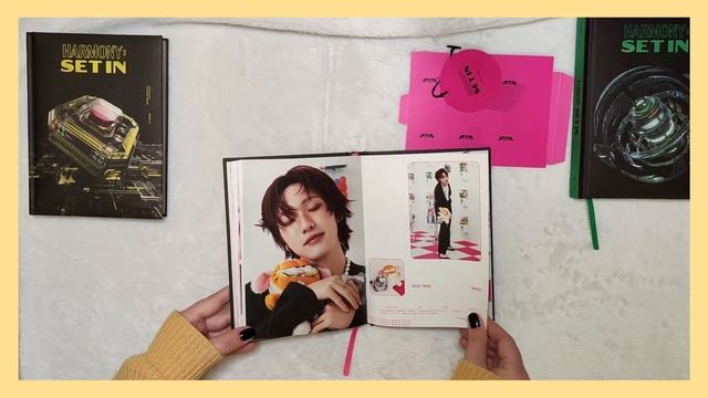 P1harmony 'set In' Unboxing Lucky Draw 🍒 Kpop распаковка