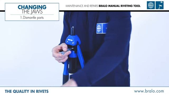BRALO Manual riveting tools: Maintenance and basic repairs смотреть онлайн