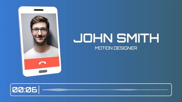 Phone Call Interview After Effects Templates смотреть онлайн