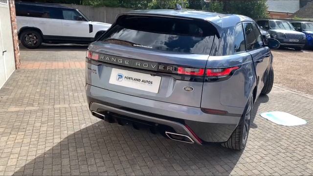 2018/18 RANGE ROVER VELAR D300 R-DYNAMIC SE IN BYRON BLUE METALLIC WITH BLUE/EBONY LEATHER смотреть онлайн