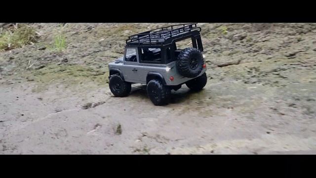 1/12 Off-road RC | Land Rover Defender D90 | RC Car MN99s | Waterproof