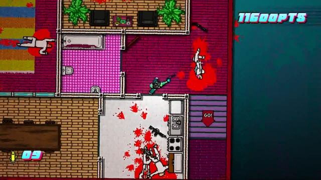 [RU] Hotline Miami 2 WN 19 Scene - House Call смотреть онлайн