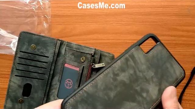 CaseMe iPhone XS Max Wallet Detachable 2 in 1 Case смотреть онлайн