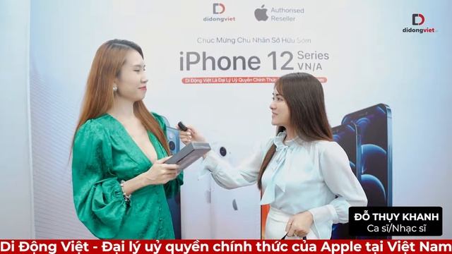 Ca sĩ, nhạc sĩ Đỗ Thụy Khanh Trade-in iPhone 12 Pro Max tại Di Động Việt смотреть онлайн