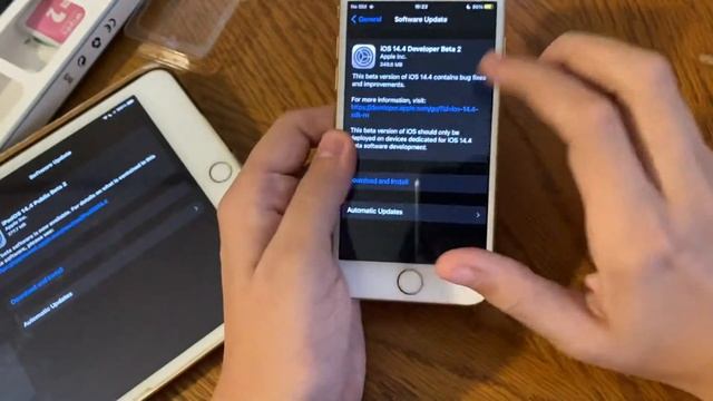 iOS 14.4 beta 2 is available. смотреть онлайн