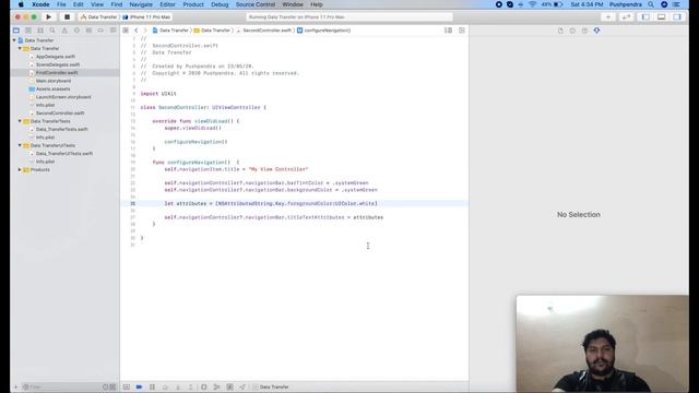Change the color & font of UINavigationBar item in swift 5 смотреть онлайн