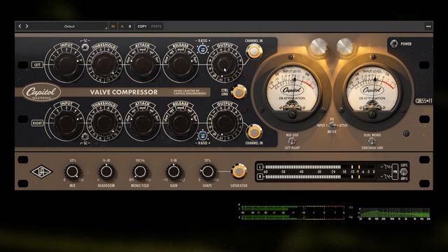 UAD Capitol Mastering Compressor - First Impression | Playthrough - How To Use смотреть онлайн