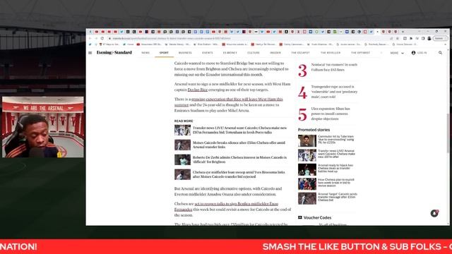 Arsenal want to sign BOTH Moisés Caicedo & Amadou Onana |WELCOME KIWIOR | Latest Transfer News Sho смотреть онлайн